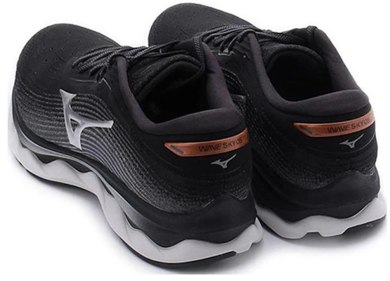Mizuno Wave Sky 5 Wide 'Black White' J1GC211168 Lookbook Mizuno Wave Sky 5 Wide 'Black White' J1GC211168