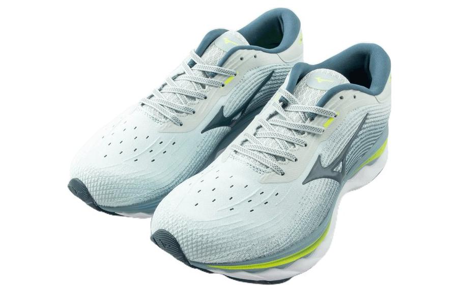 Order ミズノ ウエーブスカイ5 ワイド グレーブルー (ミッドトップ) J1GC211124