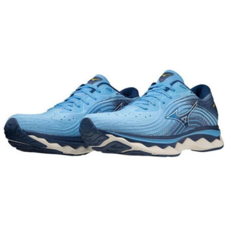 Order Mizuno Wave Sky 6 2E 宽鞋 '浅蓝海军蓝' J1GC221153