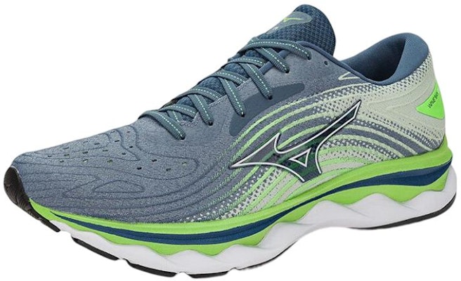 Mizuno Wave Sky 6 'Grey Aqua Green' J1GC220252 Order Mizuno Wave Sky 6 'Grey Aqua Green' J1GC220252