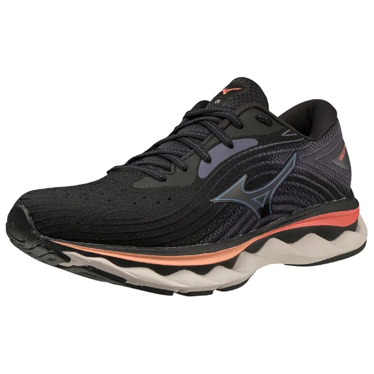Lookbook Mizuno Wave Sky 6 Kasut Lari J1GD221222