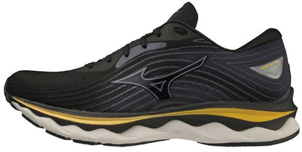 Mizuno Wave Sky 6 Súper Ancho 'Negro Gris Amarillo' J1GC221102 Buy Mizuno Wave Sky 6 Súper Ancho 'Negro Gris Amarillo' J1GC221102