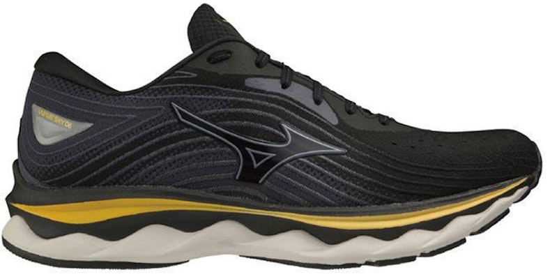 Mizuno Wave Sky 6 Super Wide 'Black Grey Yellow' J1GC221102 Order Mizuno Wave Sky 6 Super Wide 'Black Grey Yellow' J1GC221102