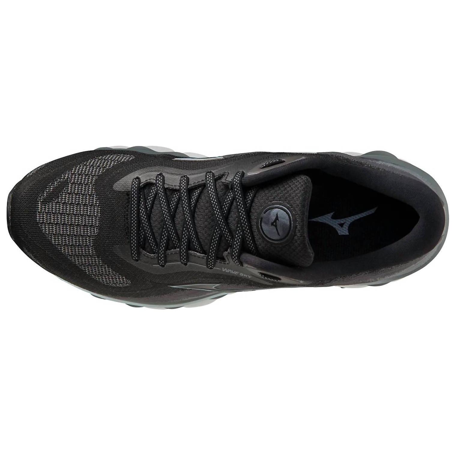 Shop Mizuno Wave Sky 7 ''Crête Glaciaire Noire'' 411411-900B