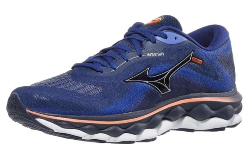 Lookbook Mizuno Wave Sky 7 'Blue Depths Silver' 411411-6G73