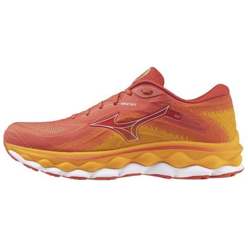 Mizuno Wave Sky 7 'Cayenne Carrot Curl' J1GC230255