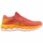 Lookbook Mizuno Wave Sky 7 'Cayenne Carrot Curl' Lelaki Kasut Sukan J1GC230255