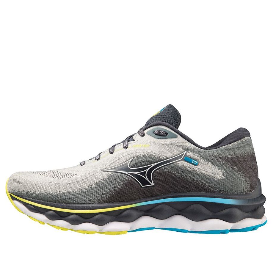 Mizuno Wave Sky 7 'Grey Blue Yellow' J1GC230201