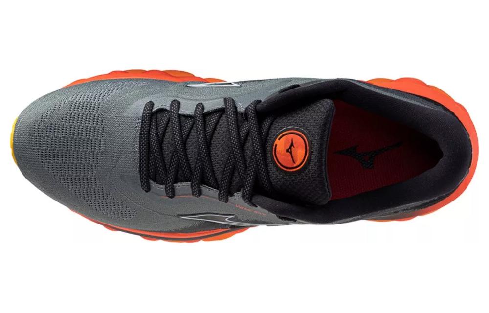 Lookbook ミズノ ウエーブスカイ7 グレー/オレンジ J1GC230251