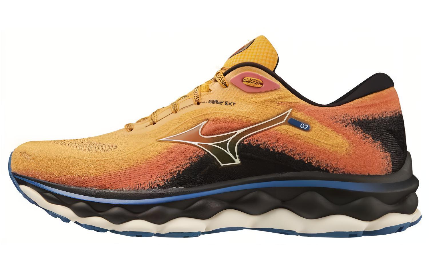 Mizuno Wave Sky 7 'Orange Black' J1GC230205
