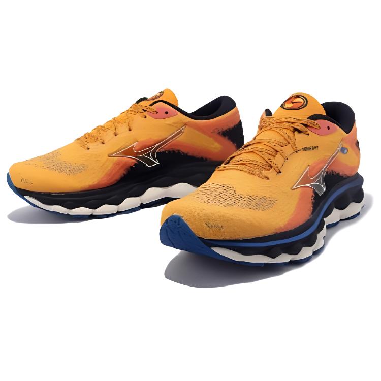 Lookbook Mizuno Wave Sky 7 ''Orange Noir'' J1GC230205