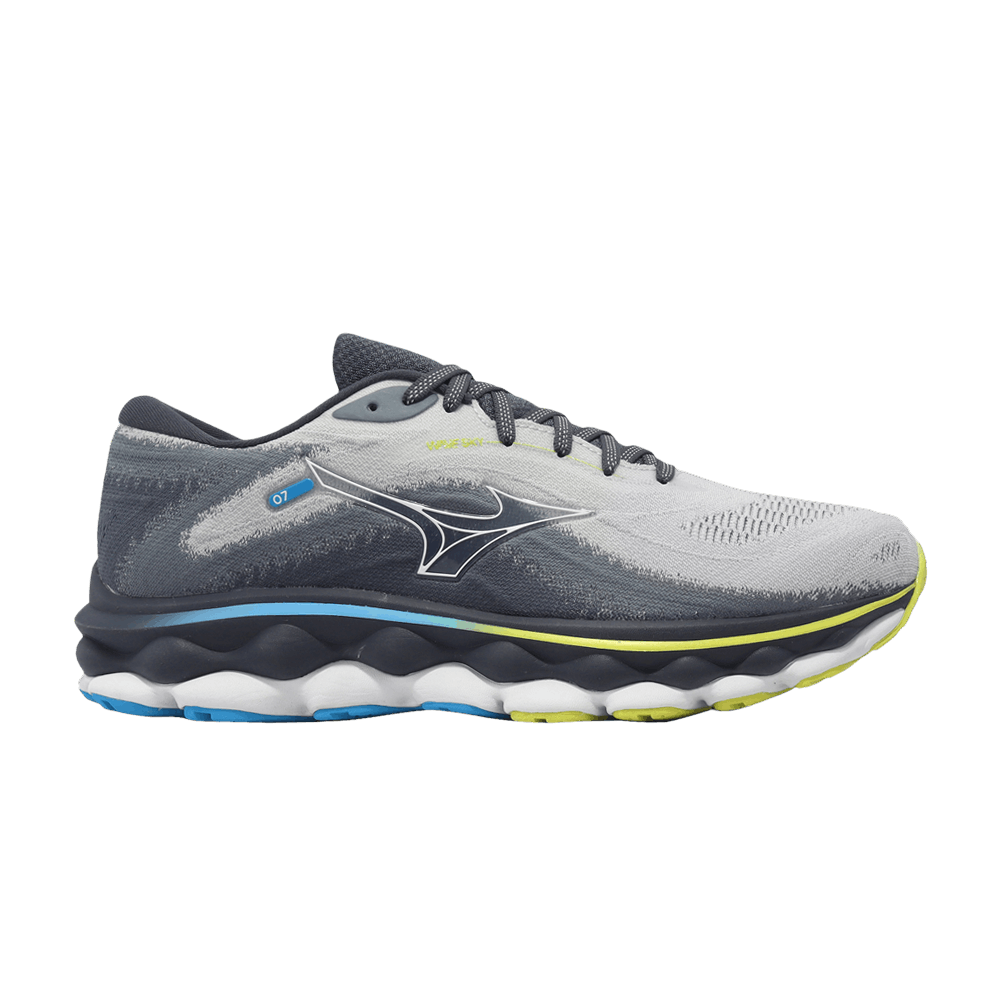 Mizuno Wave Sky 7 Super Wide 'Black Glacial Ridge' J1GC231101
