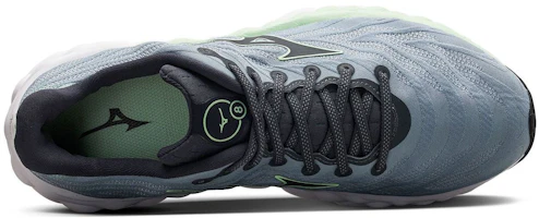 Shop Mizuno Wave Sky 8 'Citadel India Ink' 蜜能跑鞋 天空8代 深藍印記 J1GC240251