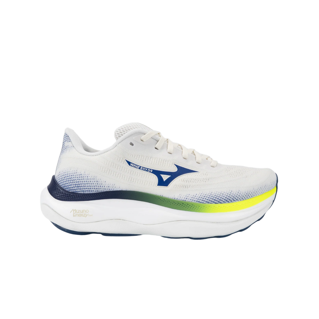 Mizuno Wave Sky 9 Super Wide 'White Blue Yellow' J1GC251151