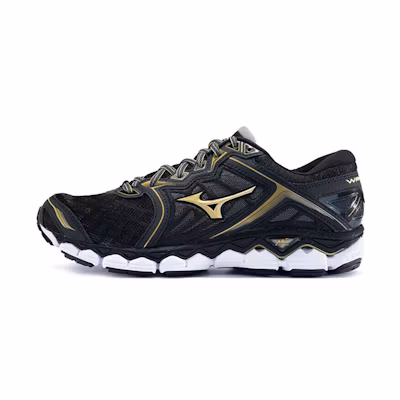 Mizuno Wave Sky Black/Gold