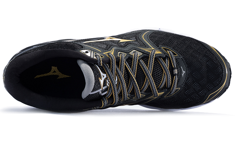 Mizuno Wave Sky Black/Gold 圖 3