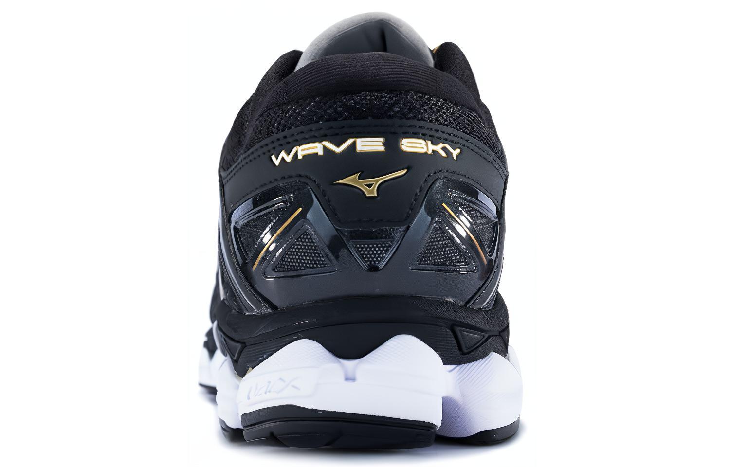 Mizuno Wave Sky Black/Gold 圖 4