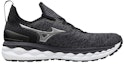 Order Mizuno Wave Sky Neo Kasut Lari Unisex Hitam/Kelabu J1GC203403