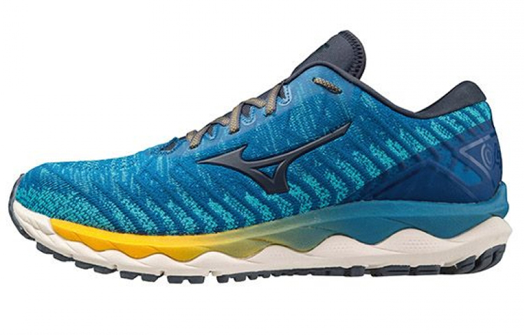 Mizuno Wave Sky Waveknit 4 'Blue Yellow' J1GC203930