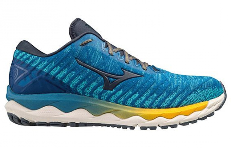 Mizuno Wave Sky Waveknit 4 'Blue Yellow' 圖 2