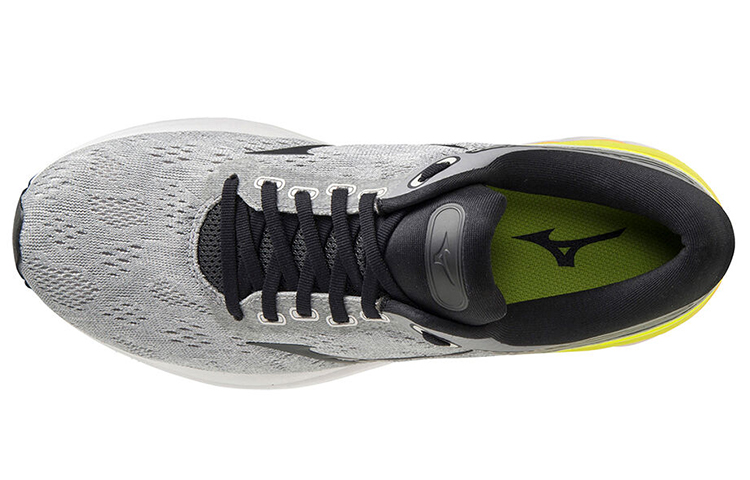 Lookbook Mizuno Wave Skyrise 1 ''Gris Jaune'' J1GC200916