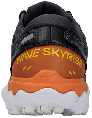 Mizuno Wave Skyrise 2 Lebar 'Hitam Oranye' J1GC212389 Shop Mizuno Wave Skyrise 2 Lebar 'Hitam Oranye' J1GC212389