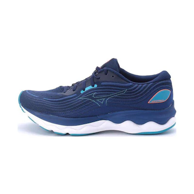 Mizuno Wave Skyrise 4 'Blue Depths Neonflame'
