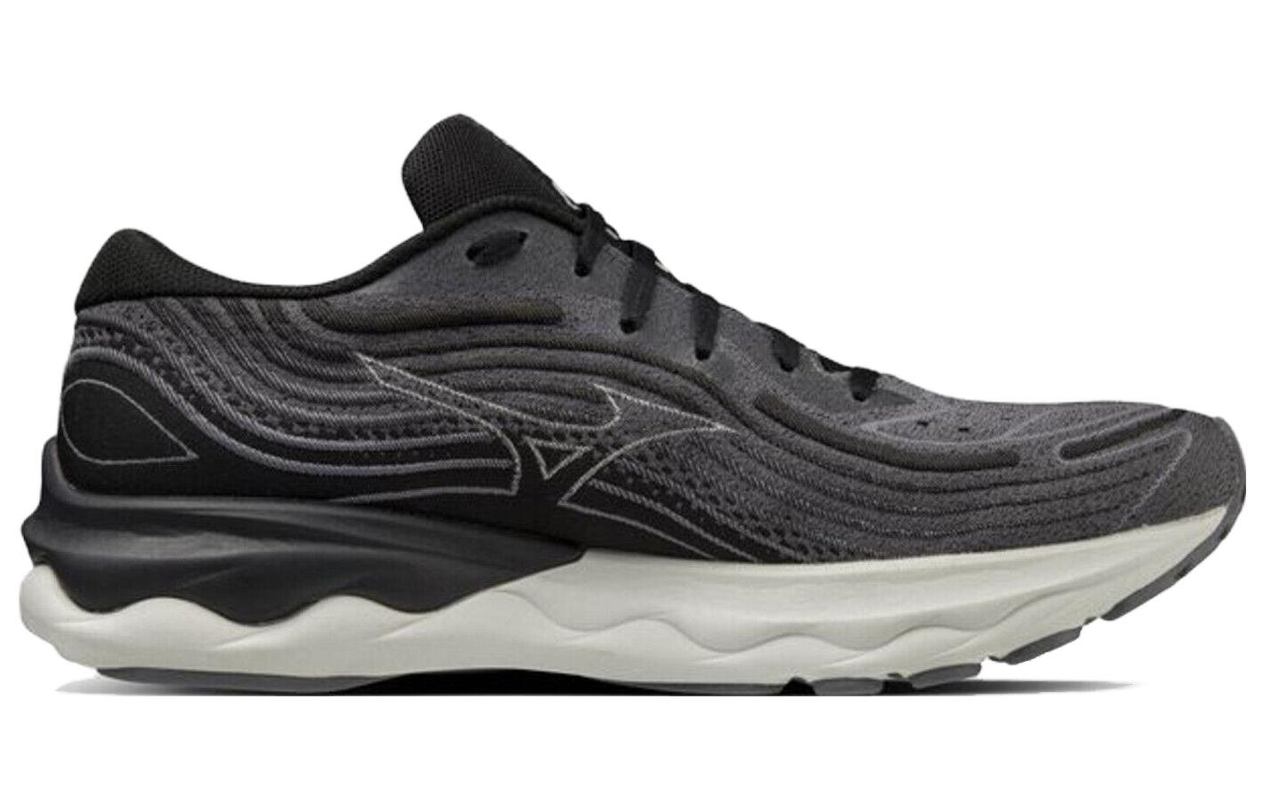 Order 美津濃 Wave Skyrise 4 寬楦 '靜謐黑' J1GC232302