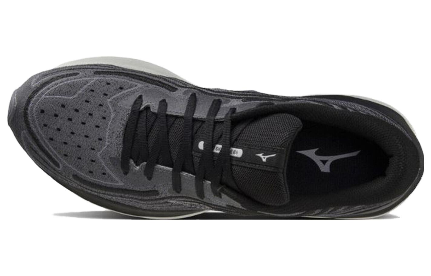 Lookbook 美津濃 Wave Skyrise 4 寬楦 '靜謐黑' J1GC232302