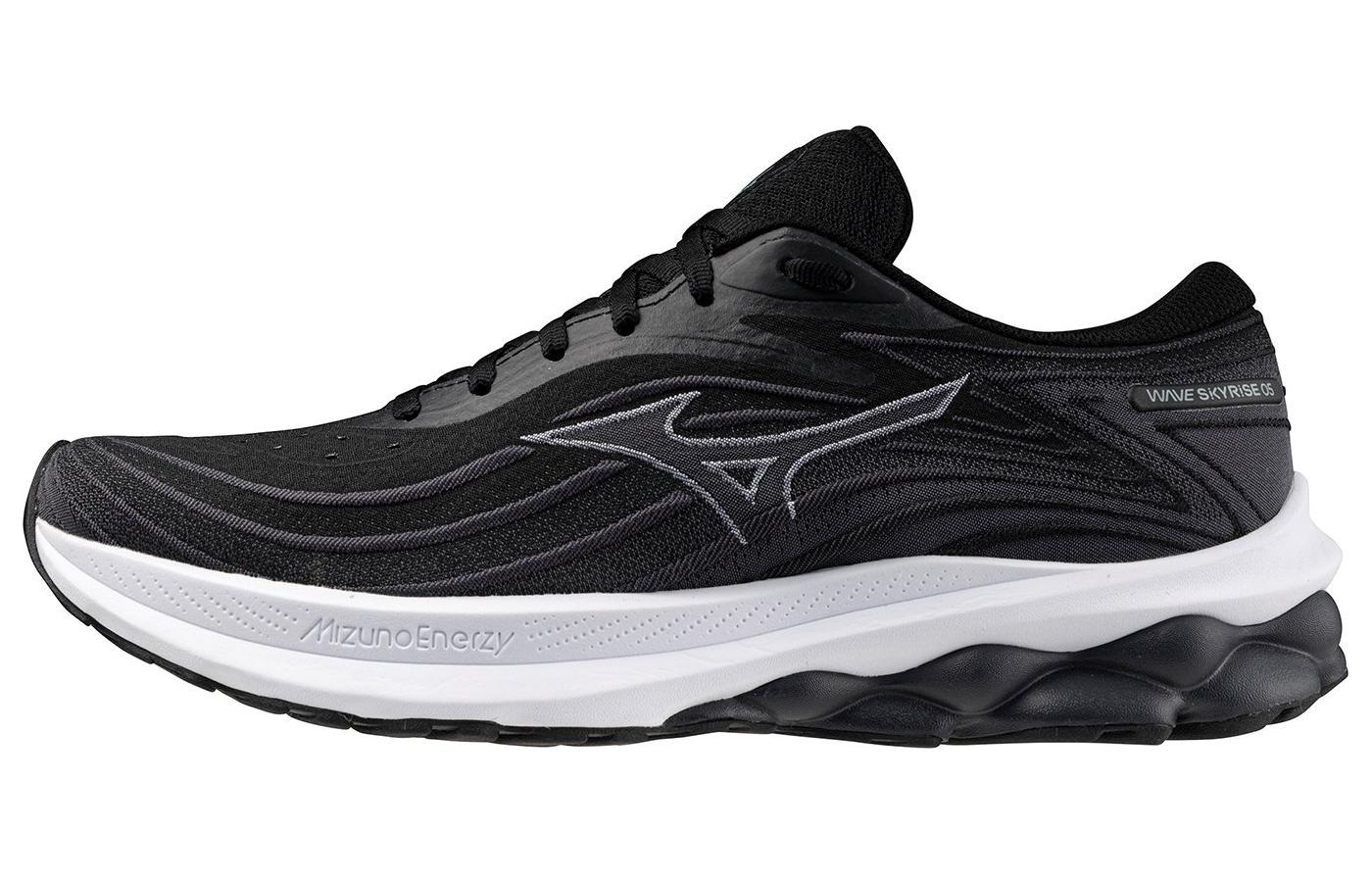 Mizuno Wave Skyrise 5 'Black White' J1GC240904