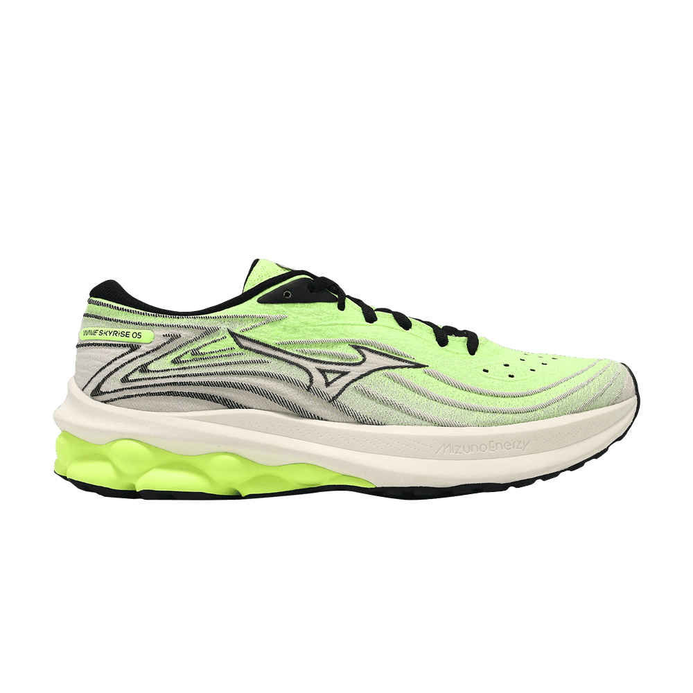 Mizuno Wave Skyrise 5 'Neo Lime Black' J1GC240952