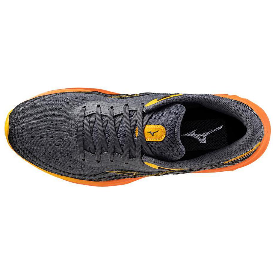 Lookbook 美津浓Wave Skyrise 5 '湍流柑桔旱金莲' J1GC240901