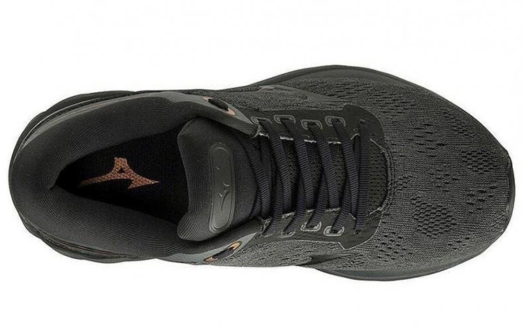Lookbook Mizuno Wave Skyrise ''Schwarz Grau Gold'' J1GC200909