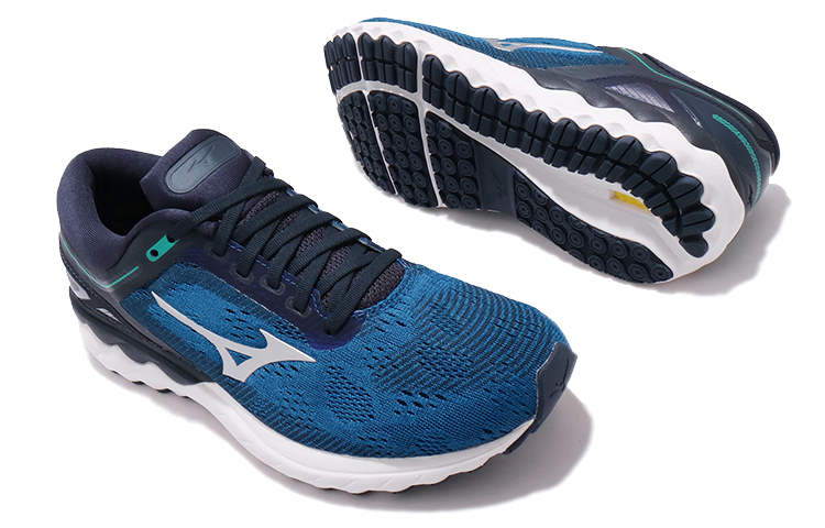 Lookbook Mizuno Wave Skyrise ''Navy'' Herren Laufschuhe J1GC200903