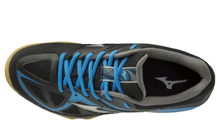 Mizuno Wave Smash 4 Black/Blue 圖 3