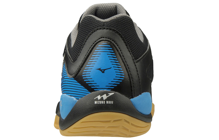 Mizuno Wave Smash 4 Black/Blue 圖 4