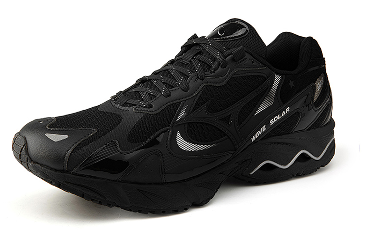 Lookbook Mizuno Wave Solar 'Hitam' D1GH213503