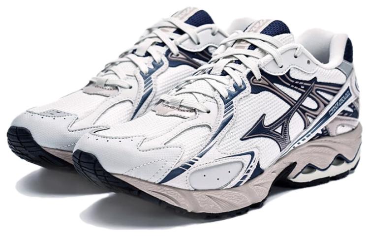 Shop Mizuno Wave Solar V2 'Beige Navy' Sepatu Pria Beige Navy D1GH231801