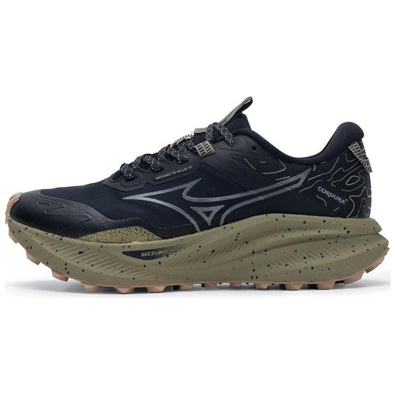Mizuno Wave Solar V2 Black Casual Dad Sneakers Low-Top. D1GH241803
