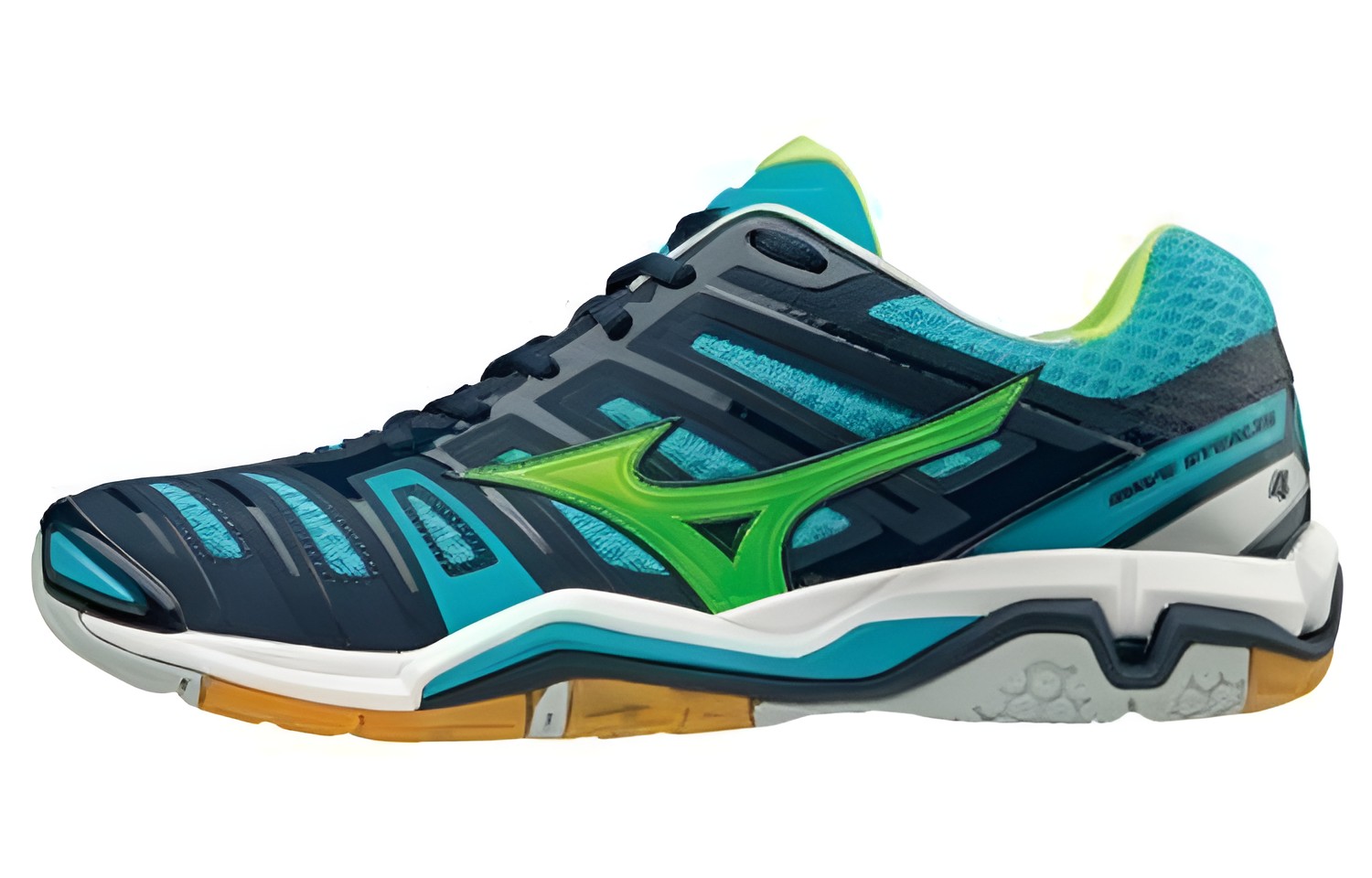 Mizuno Wave Stealth 4 'Blue Green' X1GA160093