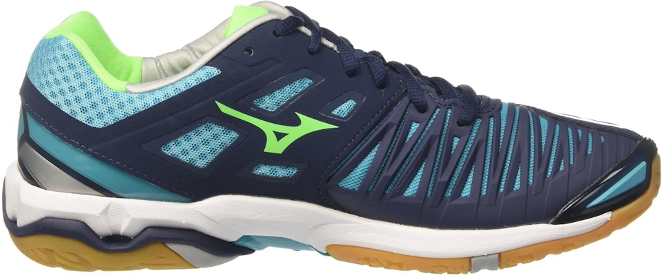 Mizuno Wave Stealth 4 'Biru Hijau' X1GA160093 Order Mizuno Wave Stealth 4 'Biru Hijau' X1GA160093