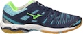 Mizuno Wave Stealth 4 'Biru Hijau' X1GA160093