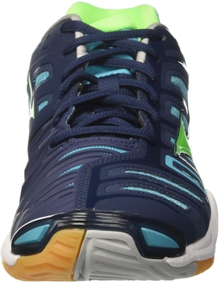 Mizuno Wave Stealth 4 'Biru Hijau' X1GA160093 Purchase Mizuno Wave Stealth 4 'Biru Hijau' X1GA160093