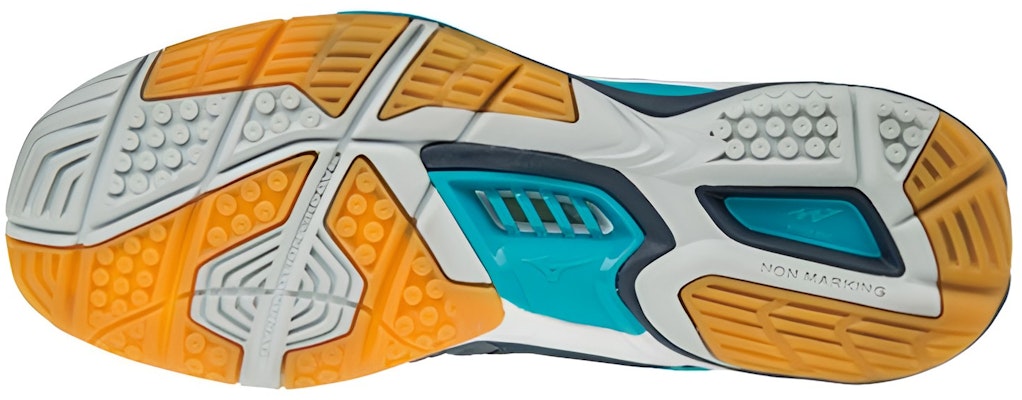 Mizuno Wave Stealth 4 'Blue Green' X1GA160093 Sizing Mizuno Wave Stealth 4 'Blue Green' X1GA160093
