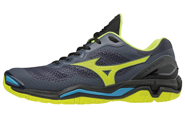 Mizuno Wave Stealth 5 'Black Yellow' X1GA180047