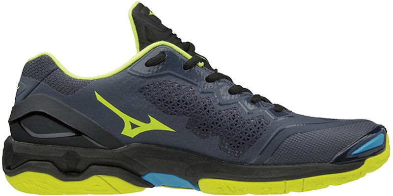 Mizuno Wave Stealth 5 'Black Yellow' X1GA180047 Order Mizuno Wave Stealth 5 'Black Yellow' X1GA180047