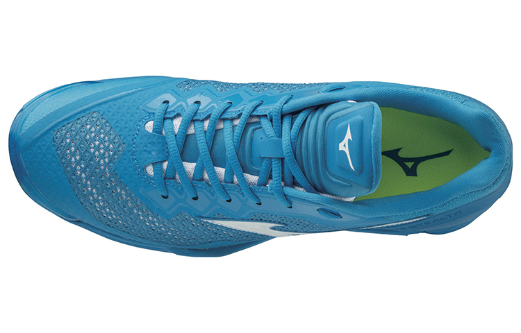 Lookbook Mizuno Wave Stealth 5 'Blue Volleyball' X1GA180098