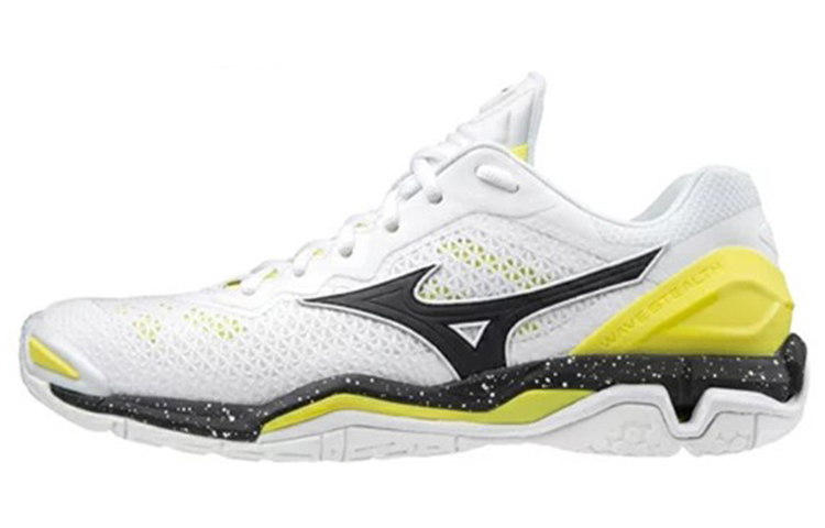 Mizuno Wave Stealth 5 'White Black Yellow' X1GA180008