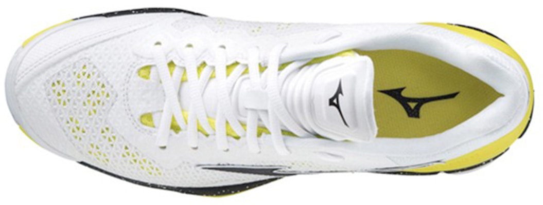Mizuno Wave Stealth 5 'White Black Yellow' X1GA180008 Lookbook Mizuno Wave Stealth 5 'White Black Yellow' X1GA180008