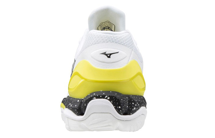 Shop Mizuno Wave Stealth 5 'White Black Yellow' X1GA180008